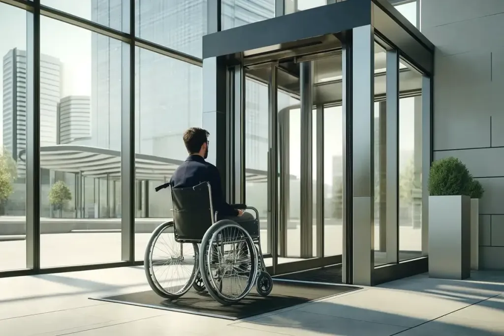 Impacto de las puertas automáticas en la accesibilidad de edificios públicos