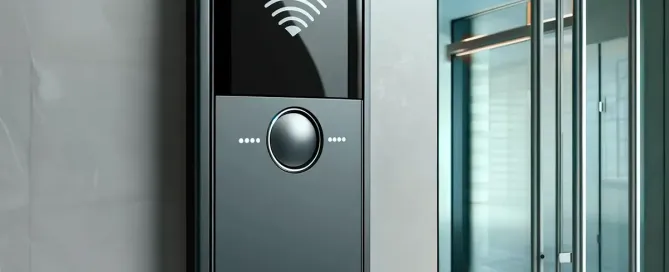 Instalación de lectores para el control de accesos en puertas automáticas