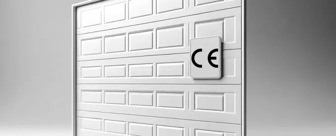 ¿Es necesario el Marcado CE al sustituir el motor de una puerta de garaje?