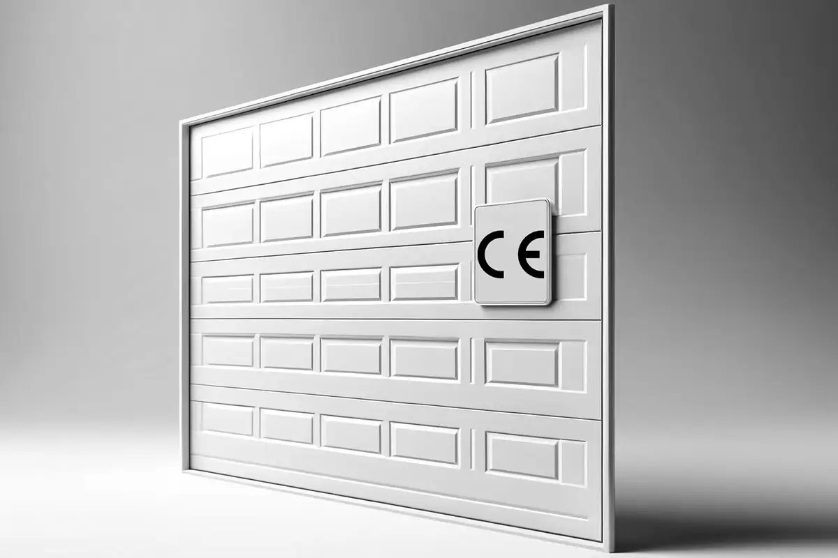 ¿Es necesario el Marcado CE al sustituir el motor de una puerta de garaje?