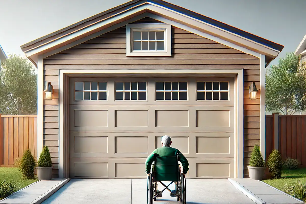 Adaptación de puertas de garaje para personas con movilidad reducida