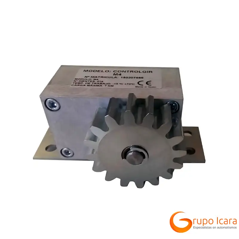 Retenedor hidráulico para puertas correderas con desnivel