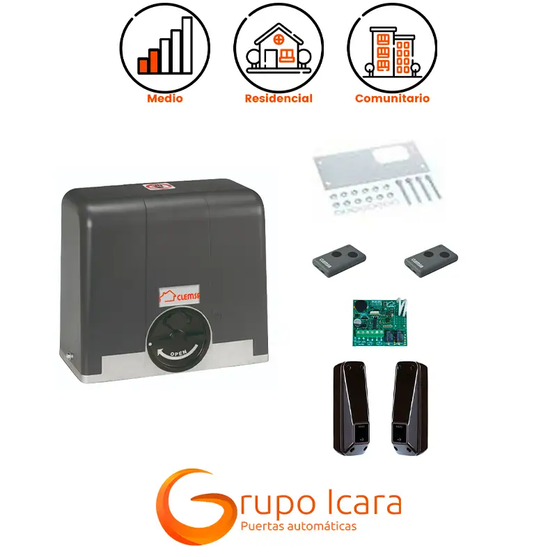 Kit CLEMSA AC 562 N puertas correderas