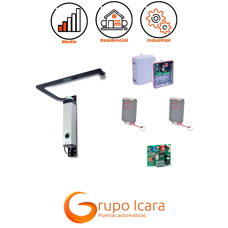 Kit motor ERREKA DRACO puertas de libro