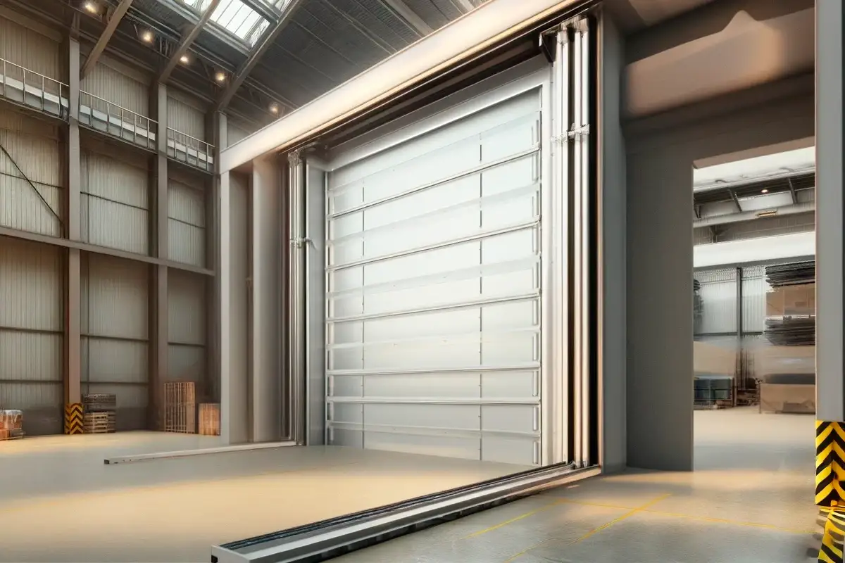 Ventajas de las puertas rápidas industriales: Plegables vs. enrollables
