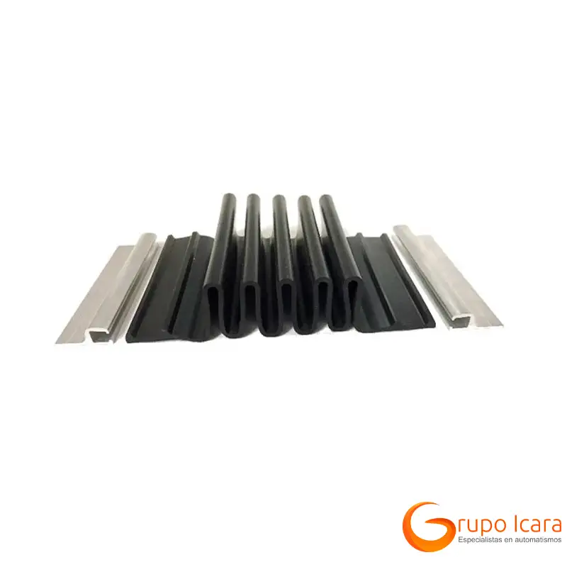 Goma antipinzamiento V2 puertas automáticas