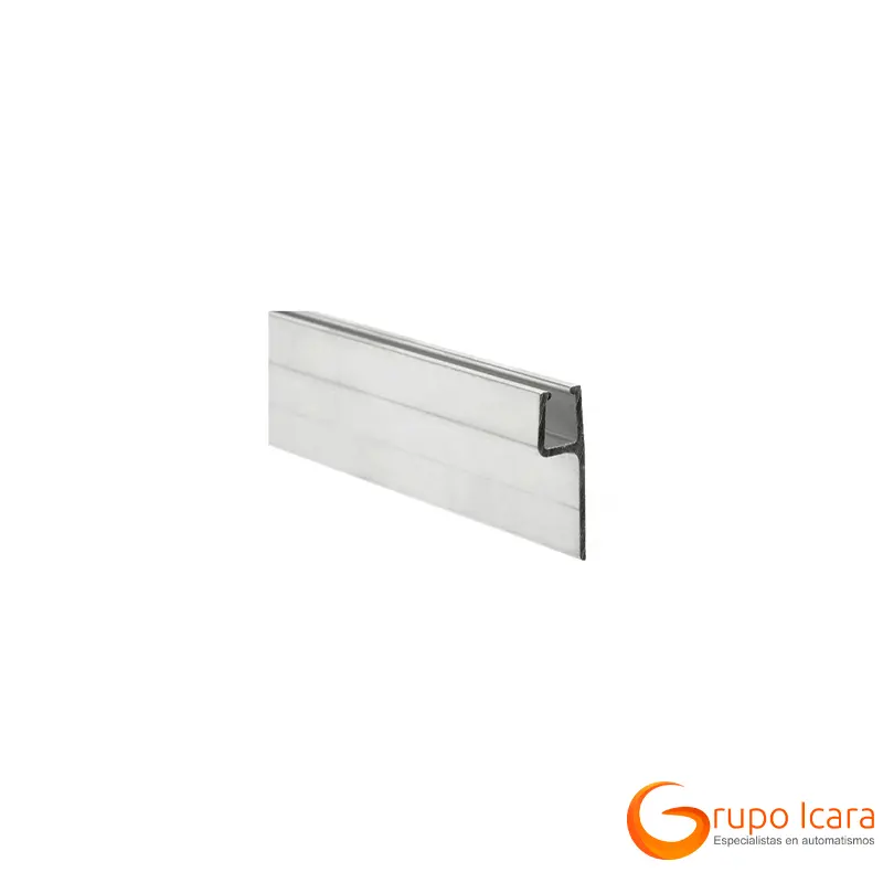 Goma tapajuntas 2 metros CLEMSA PFL GTJT perfil en “h” mate