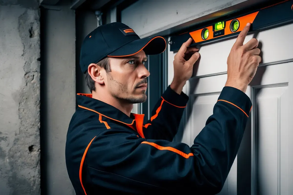 ¿Qué es el dintel de una puerta de garaje?