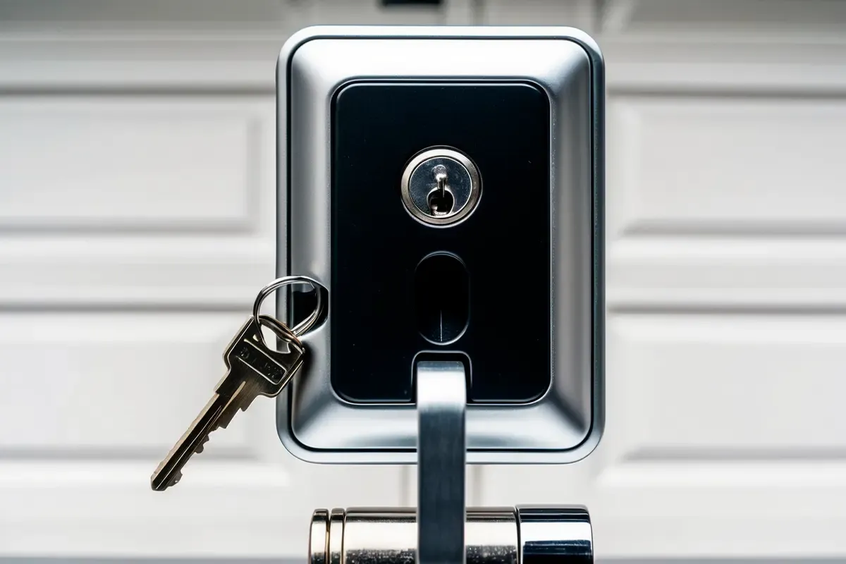 Guía para el uso correcto de cerraduras electrónicas en puertas de garaje