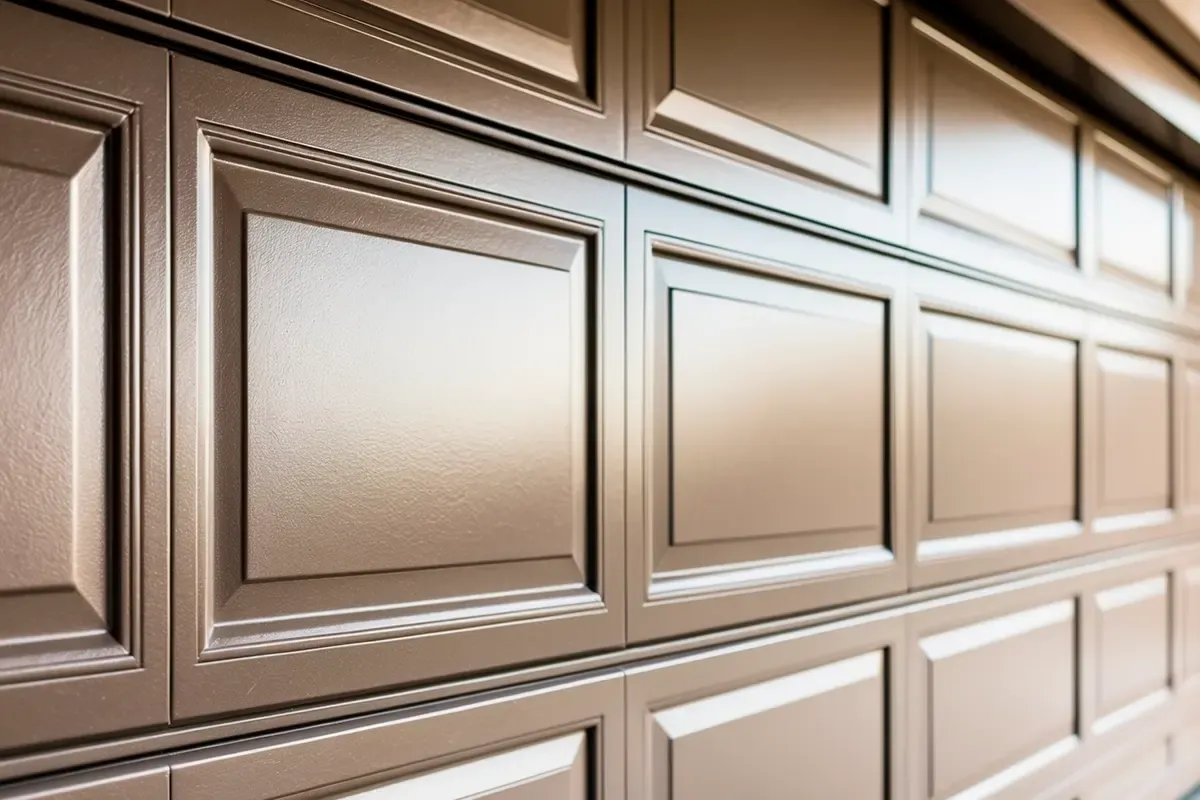 Paneles aislantes: Más que estética en tu puerta de garaje