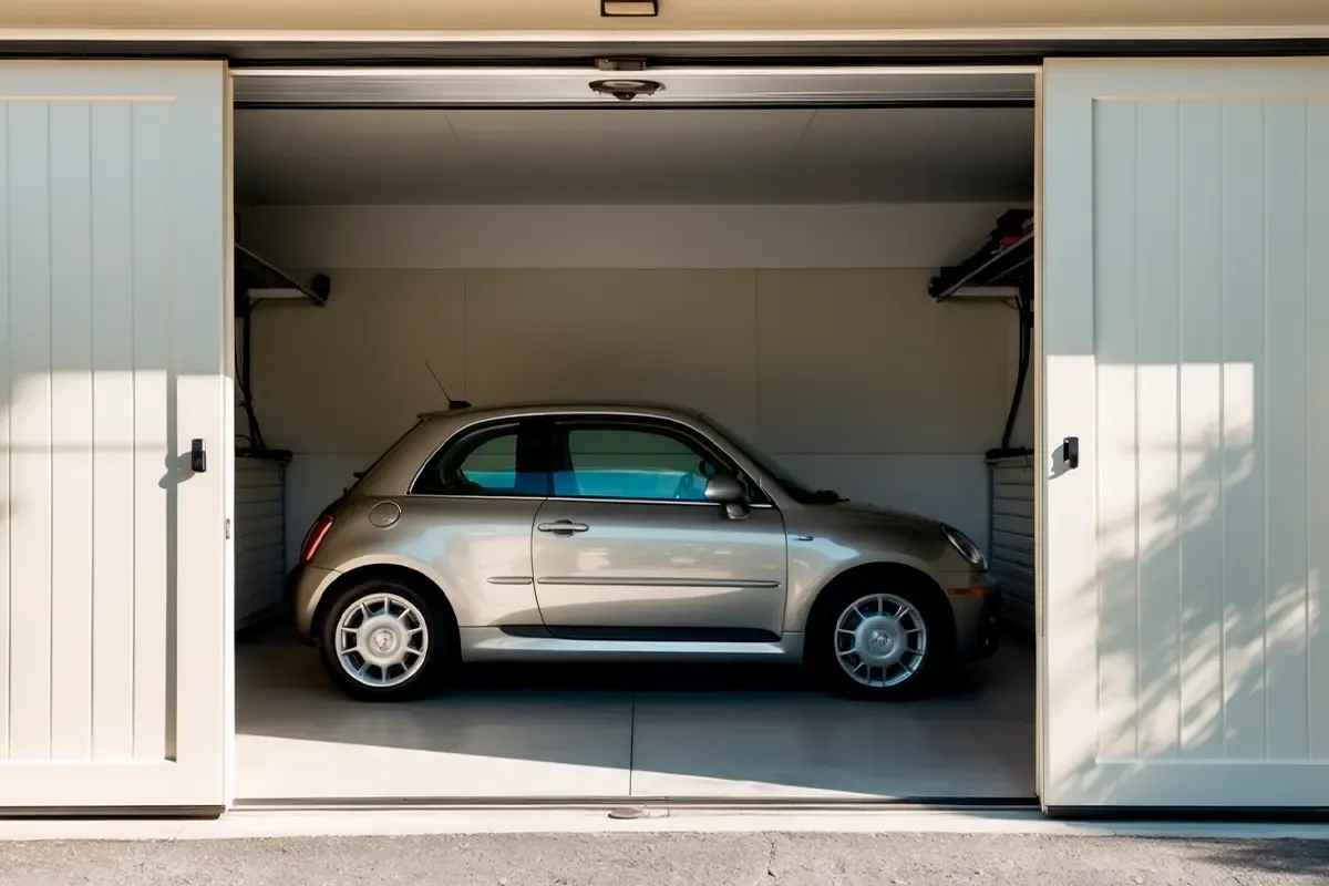 Puertas de garaje para espacios reducidos: soluciones eficaces