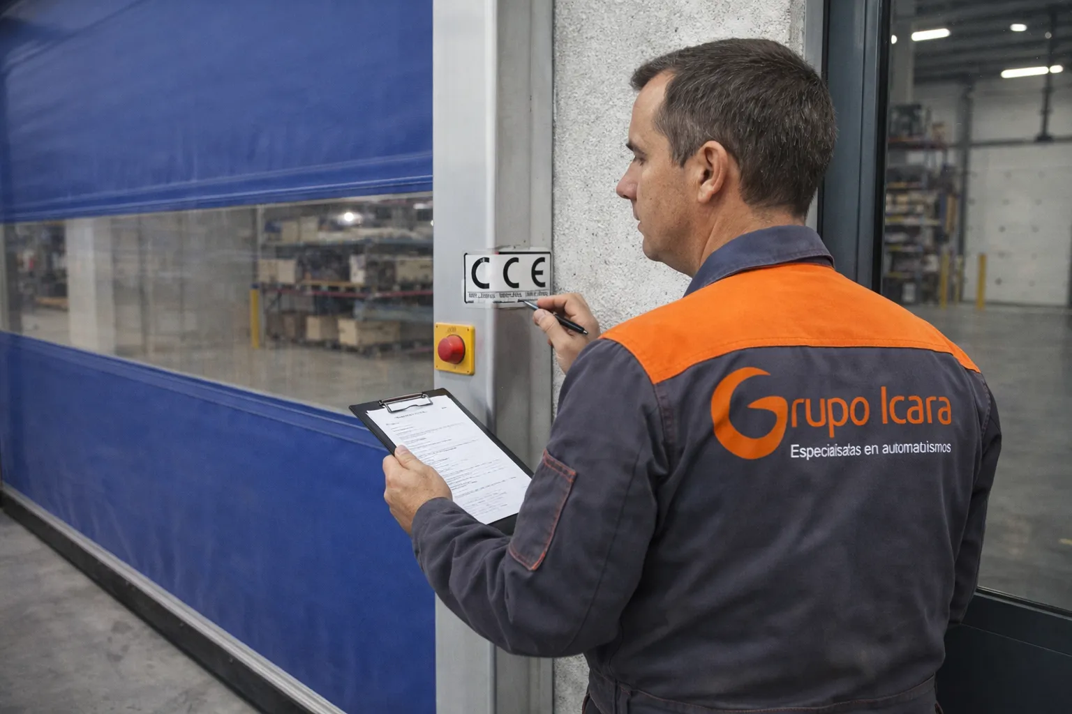  Marcado CE para tu puerta rápida de lona industrial