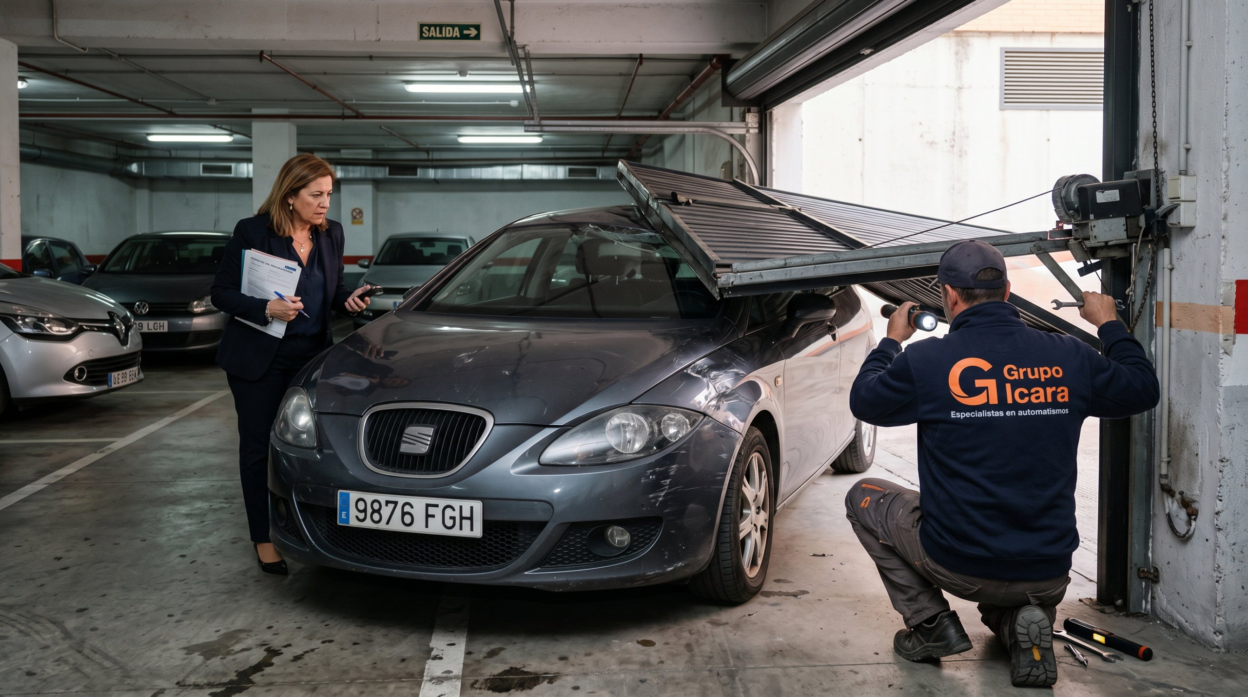 Puerta de garaje que golpea un coche: quién paga la reparación y qué revisa el seguro 2026 - Puerta de garaje que golpea un coche quien paga la reparacion y que revisa el seguro 202656 scaled Puerta de garaje que golpea un coche quien paga la reparacion y que revisa el seguro 202656 scaled